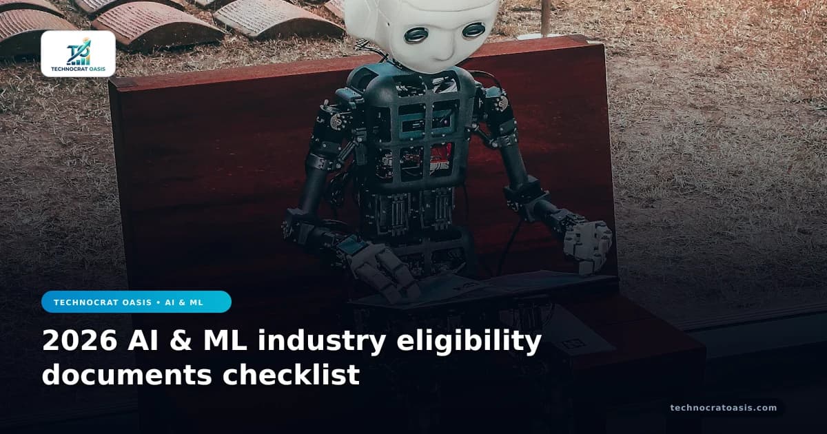 2026 AI & ML industry eligibility documents checklist