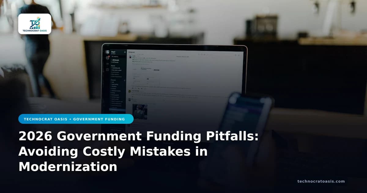 2026 Government Funding Pitfalls: Avoiding Costly Mistakes in Modernization
