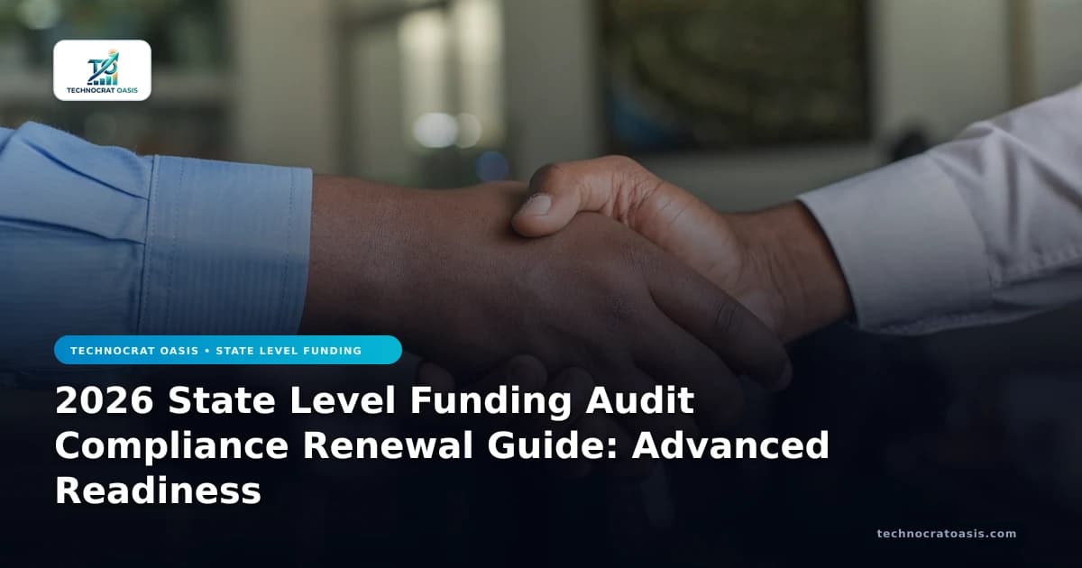 2026 State Level Funding Audit Compliance Renewal Guide: Advanced Readiness