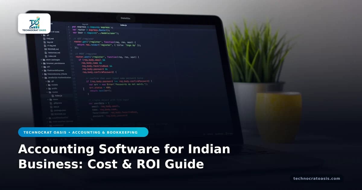 Accounting Software for Indian Business: Cost & ROI Guide