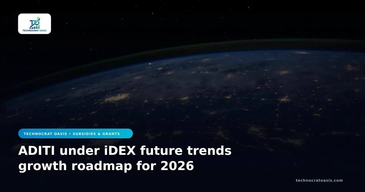 ADITI under iDEX future trends growth roadmap for 2026