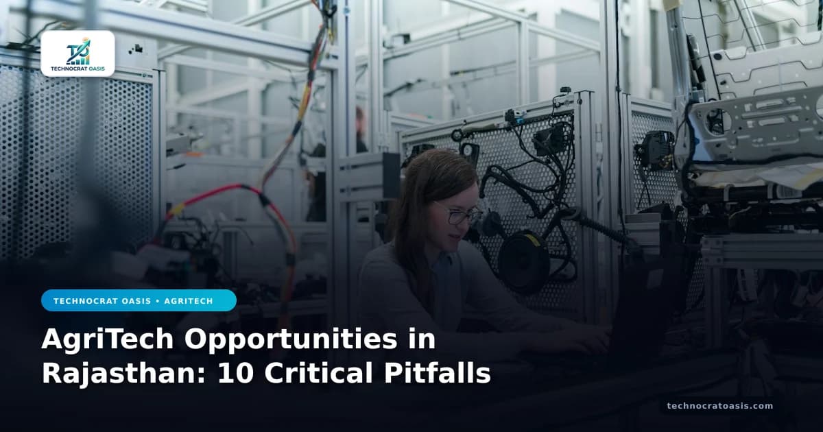 AgriTech Opportunities in Rajasthan: 10 Critical Pitfalls