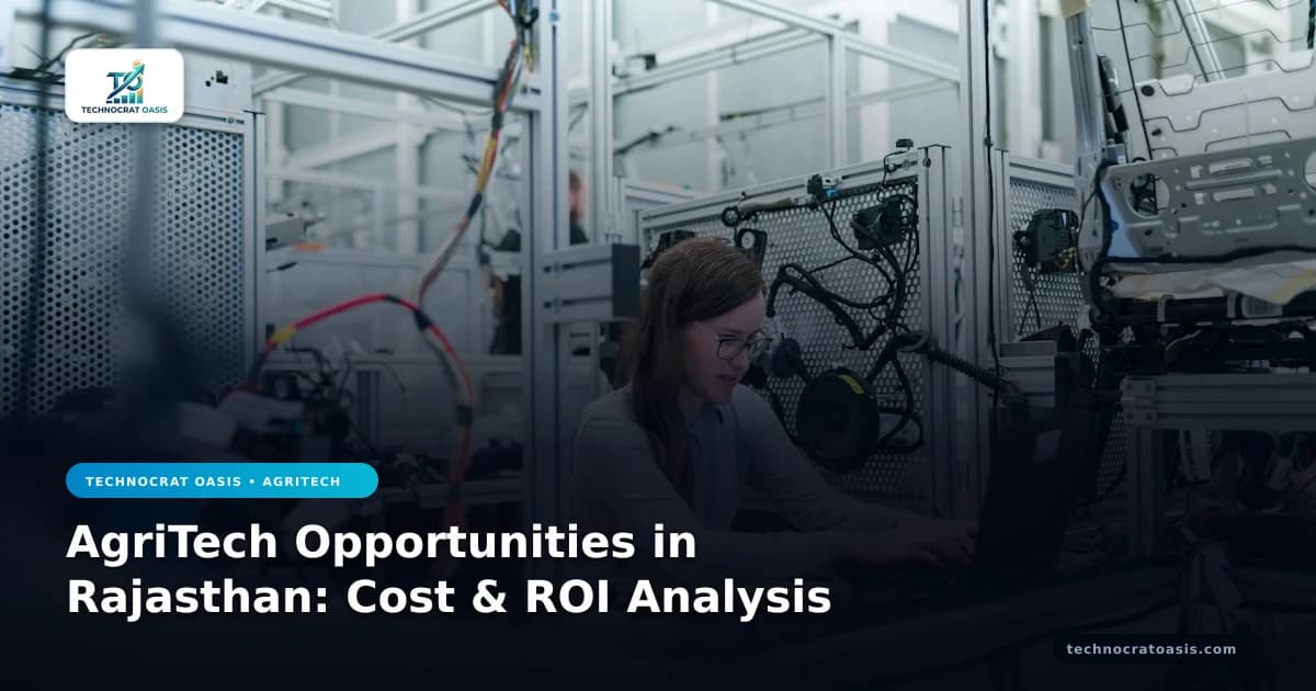 AgriTech Opportunities in Rajasthan: Cost & ROI Analysis
