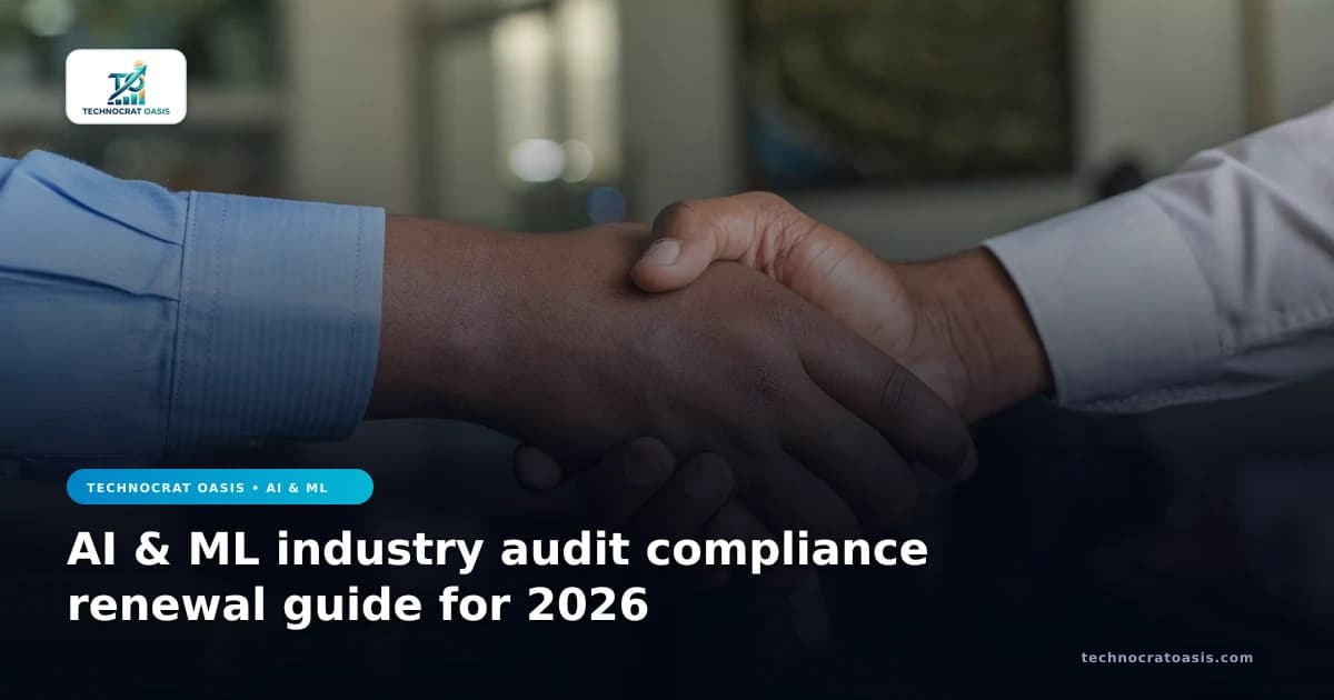 AI & ML industry audit compliance renewal guide for 2026