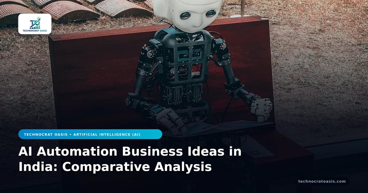 AI Automation Business Ideas in India: Comparative Analysis