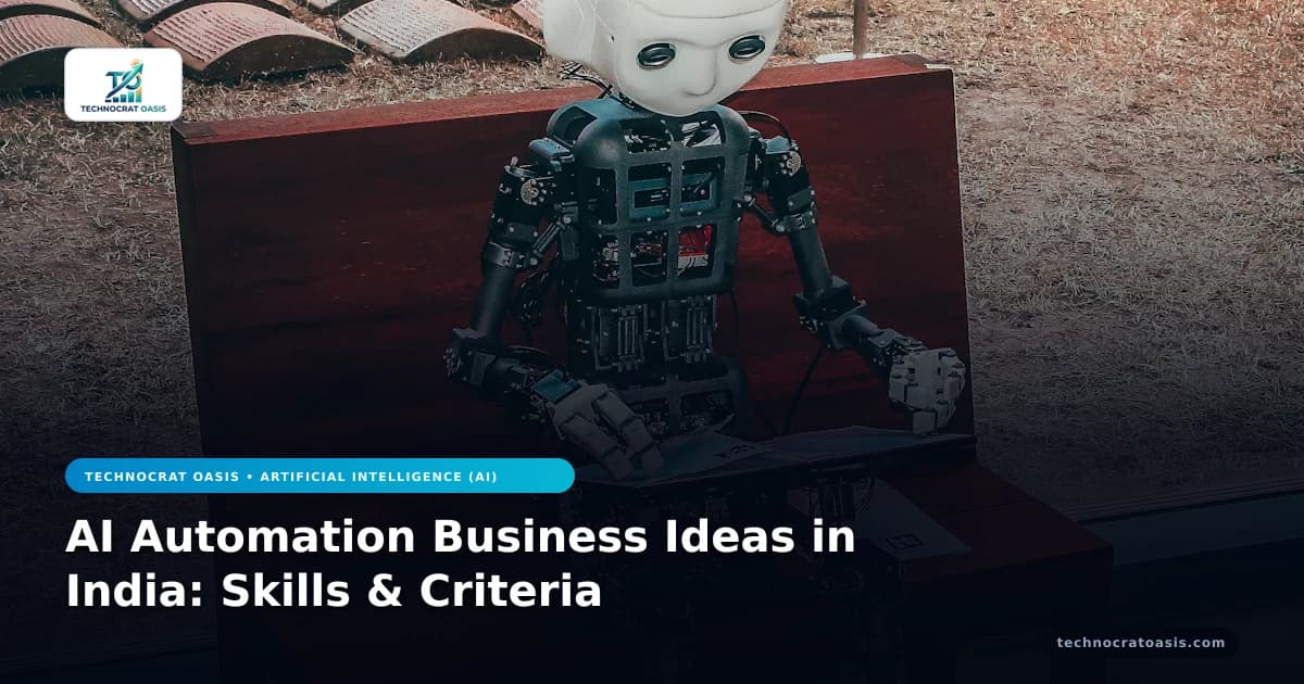 AI Automation Business Ideas in India: Skills & Criteria