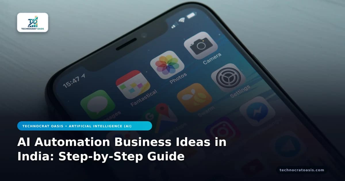 AI Automation Business Ideas in India: Step-by-Step Guide