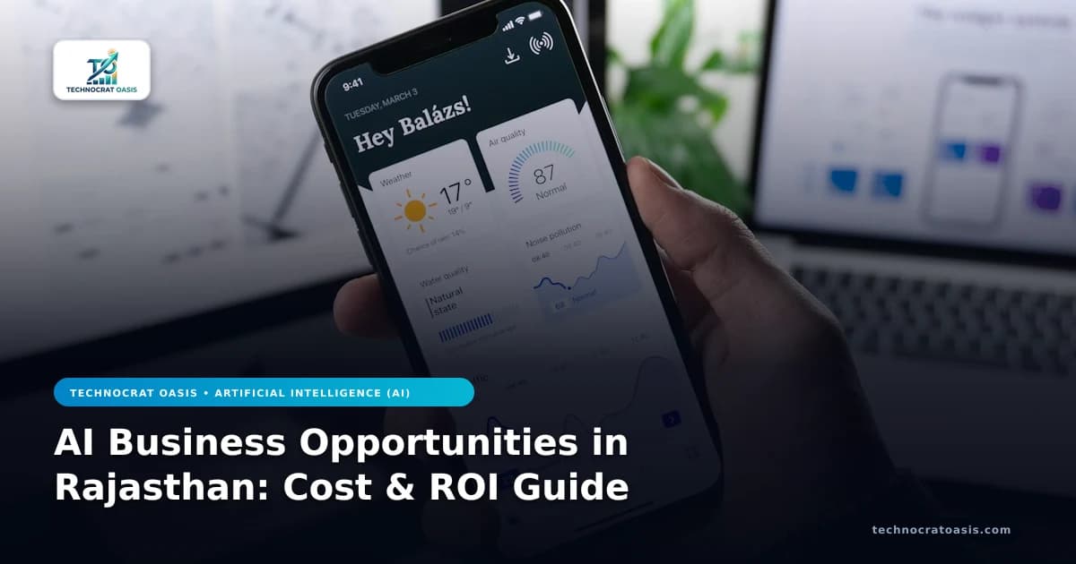 AI Business Opportunities in Rajasthan: Cost & ROI Guide