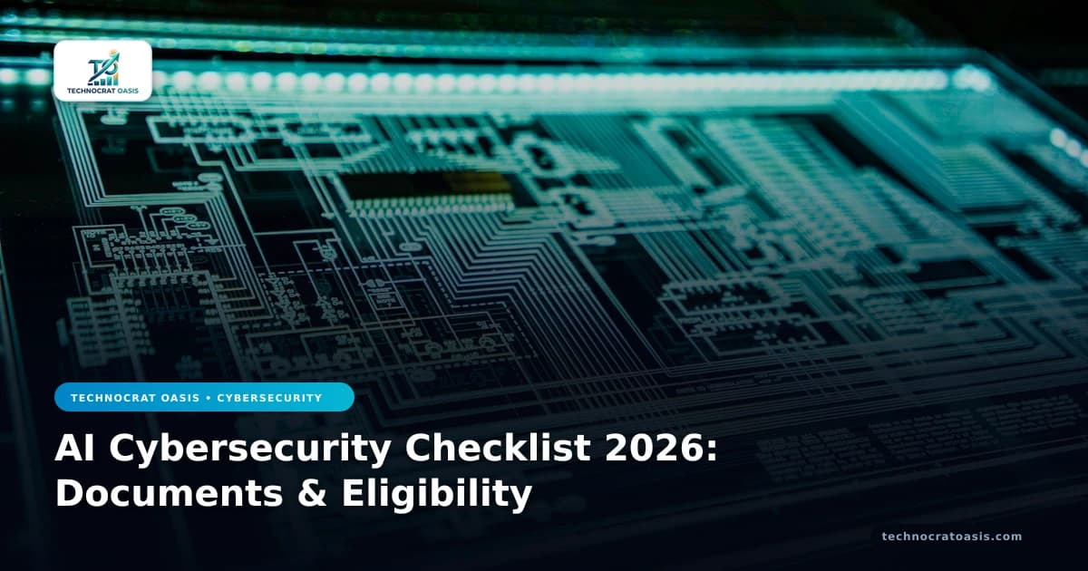 AI Cybersecurity Checklist 2026: Documents & Eligibility