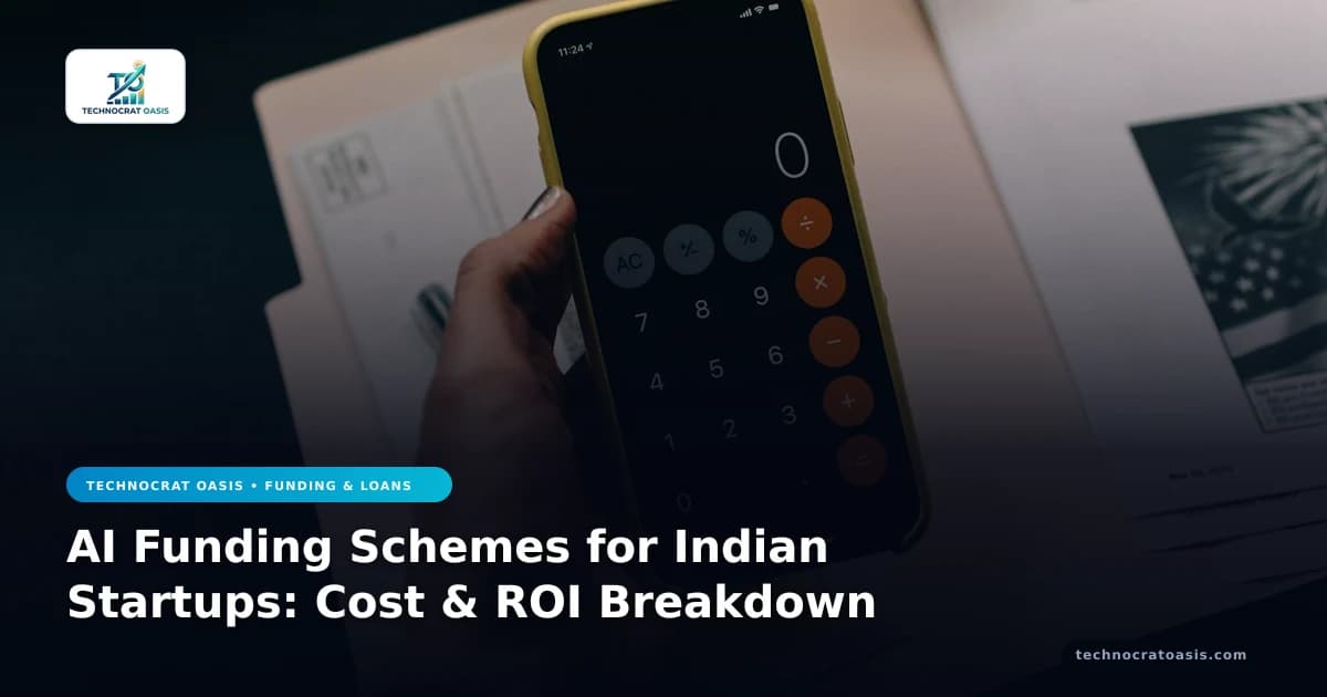 AI Funding Schemes for Indian Startups: Cost & ROI Breakdown