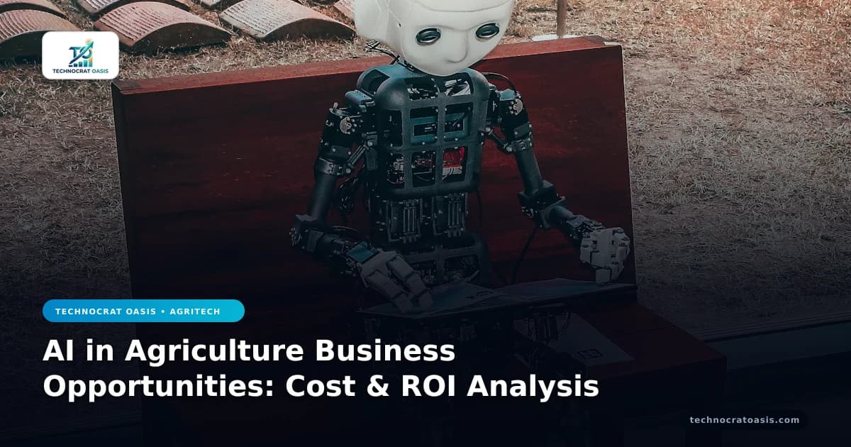 AI in Agriculture Business Opportunities: Cost & ROI Analysis