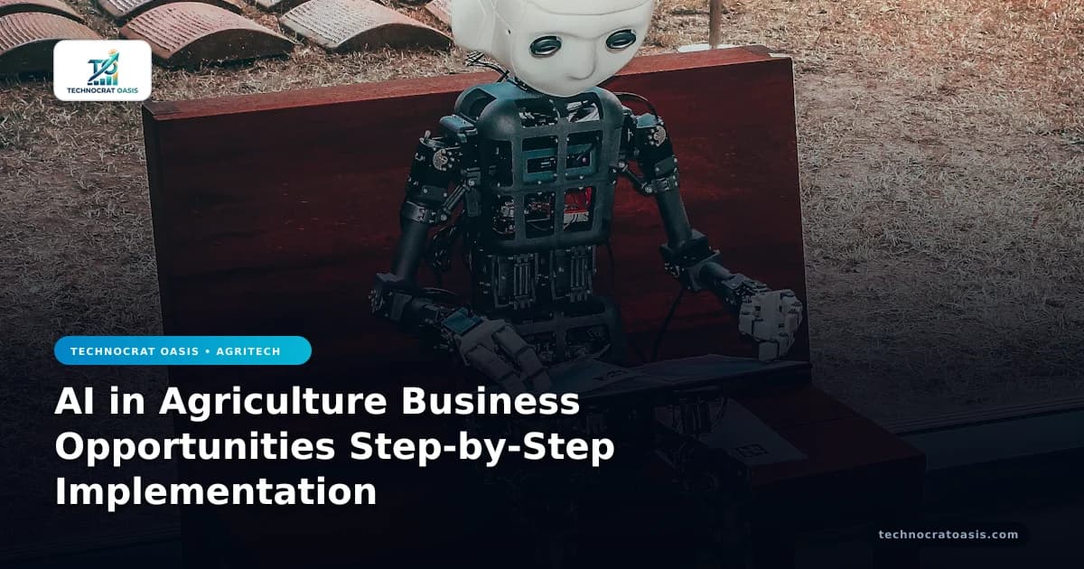 AI in Agriculture Business Opportunities Step-by-Step Implementation