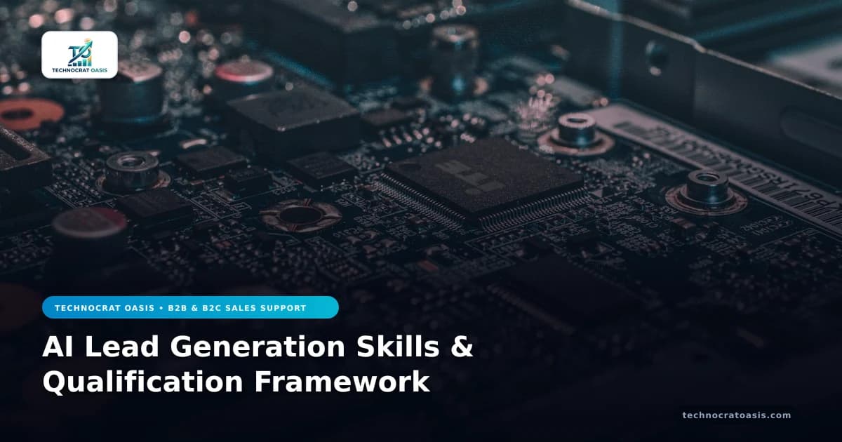 AI Lead Generation Skills & Qualification Framework