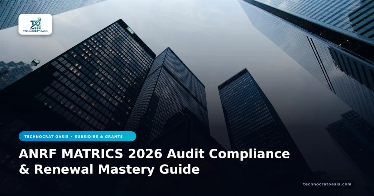 ANRF MATRICS 2026 Audit Compliance & Renewal Mastery Guide