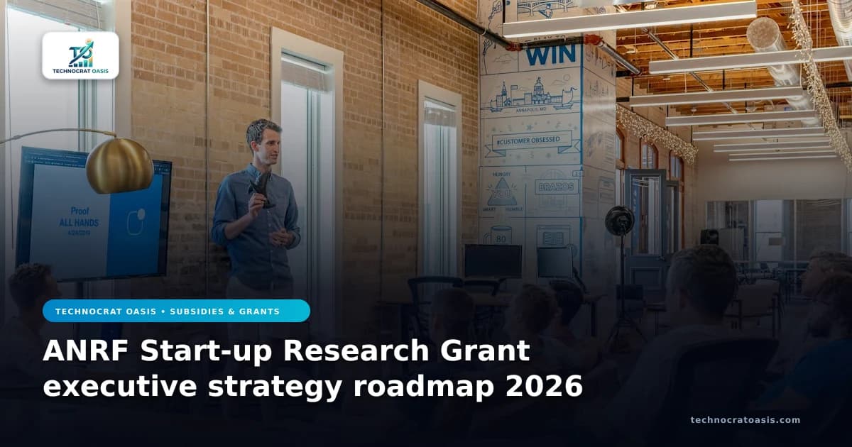 ANRF Start-up Research Grant executive strategy roadmap 2026