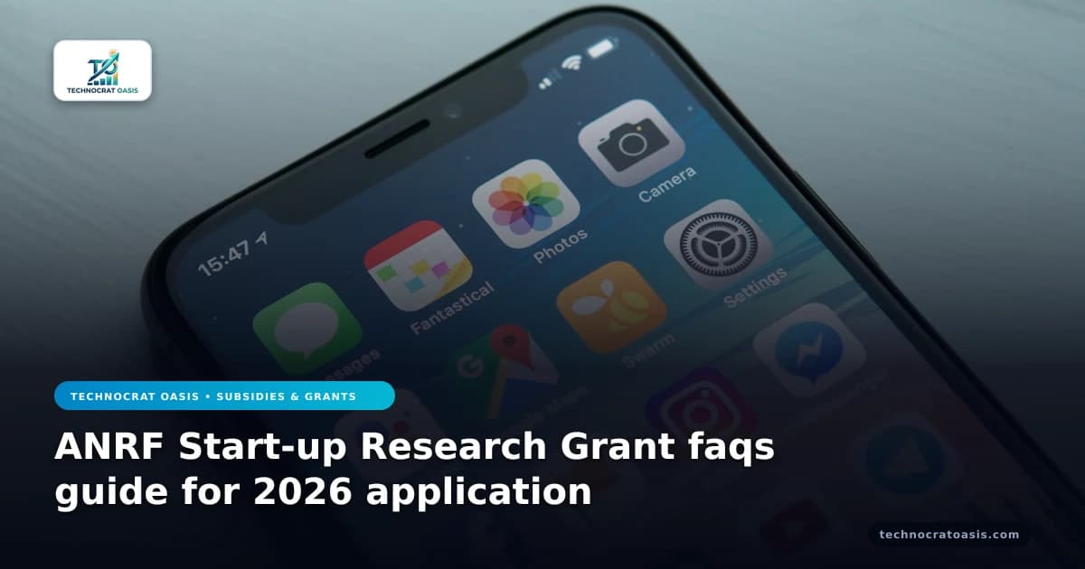 ANRF Start-up Research Grant faqs guide for 2026 application