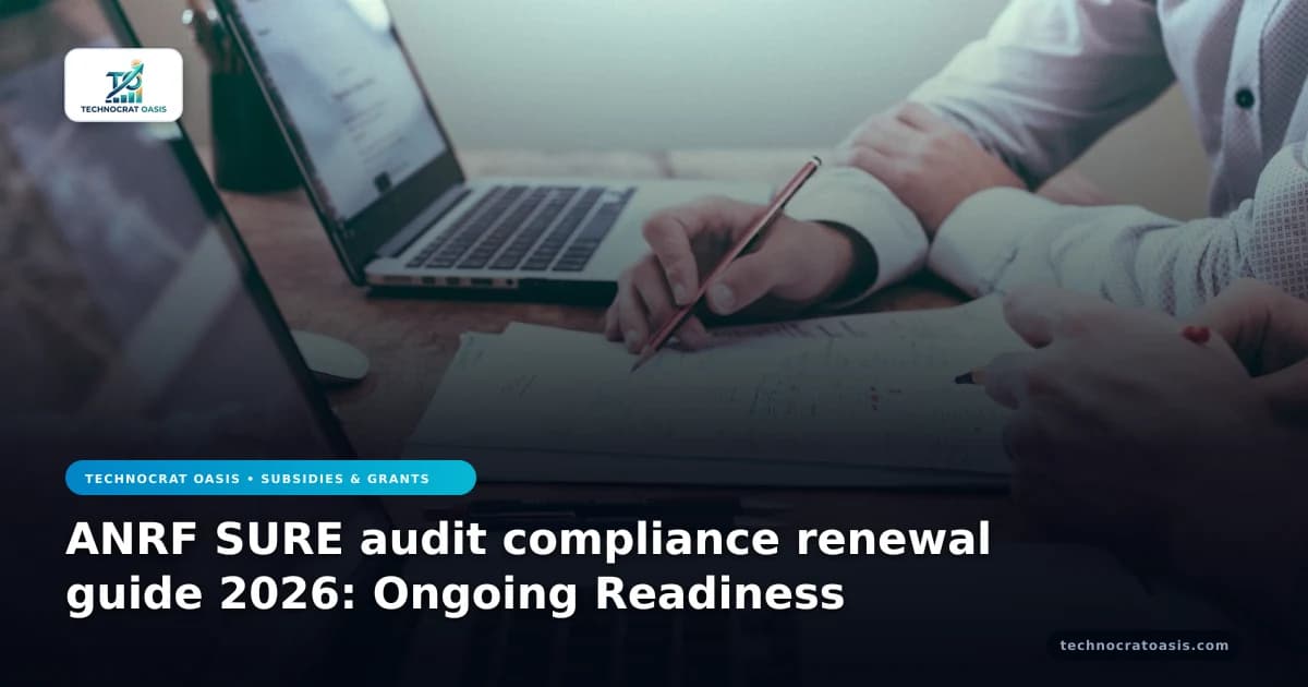 ANRF SURE audit compliance renewal guide 2026: Ongoing Readiness
