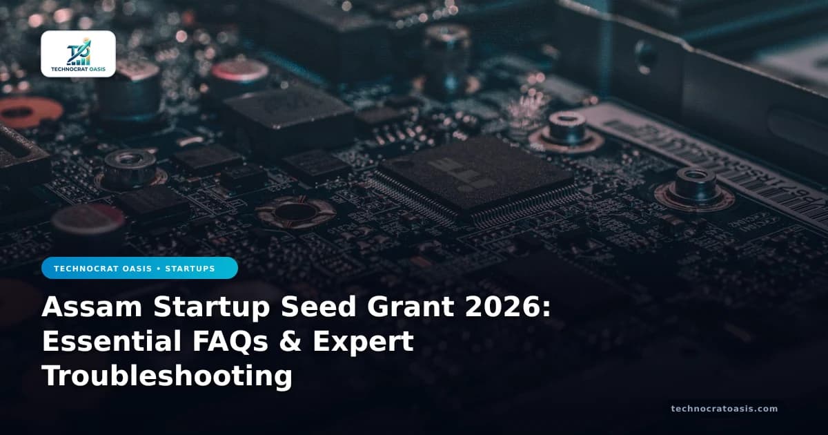 Assam Startup Seed Grant 2026: Essential FAQs & Expert Troubleshooting
