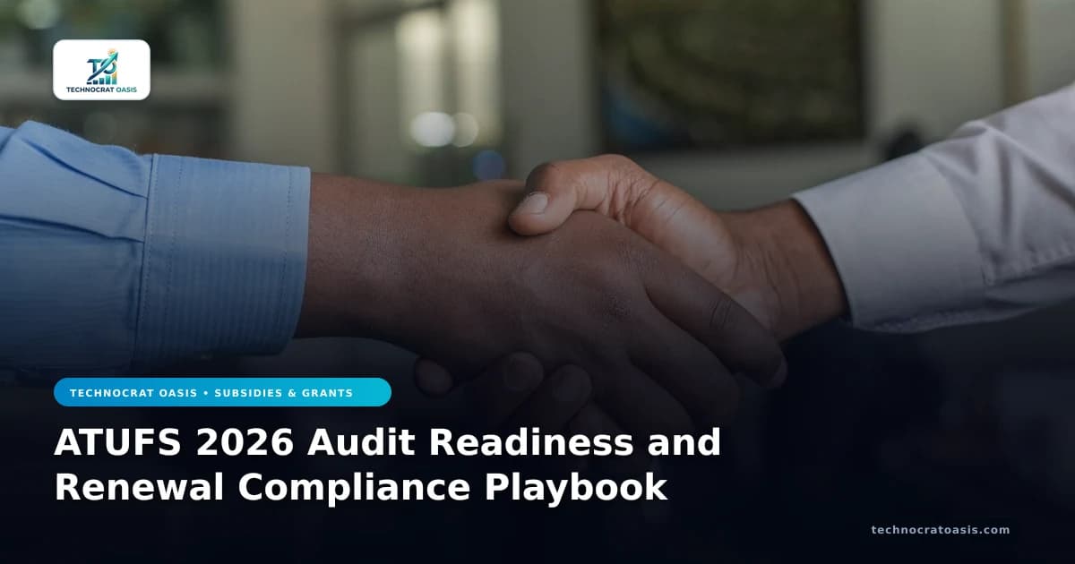 ATUFS 2026 Audit Readiness and Renewal Compliance Playbook