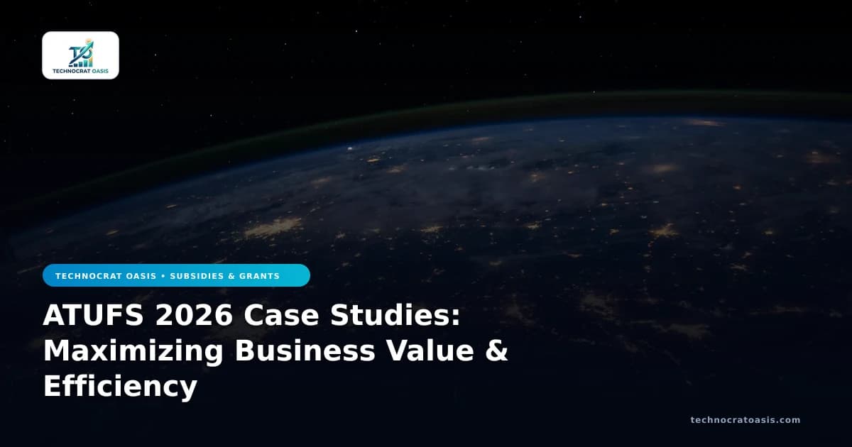 ATUFS 2026 Case Studies: Maximizing Business Value & Efficiency