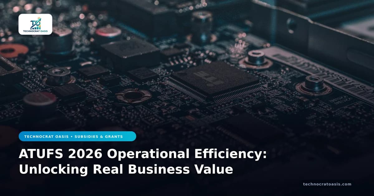 ATUFS 2026 Operational Efficiency: Unlocking Real Business Value