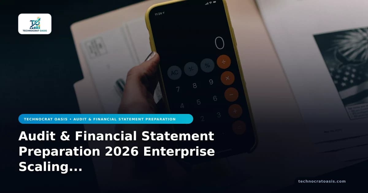 Audit & Financial Statement Preparation 2026 Enterprise Scaling Playbook
