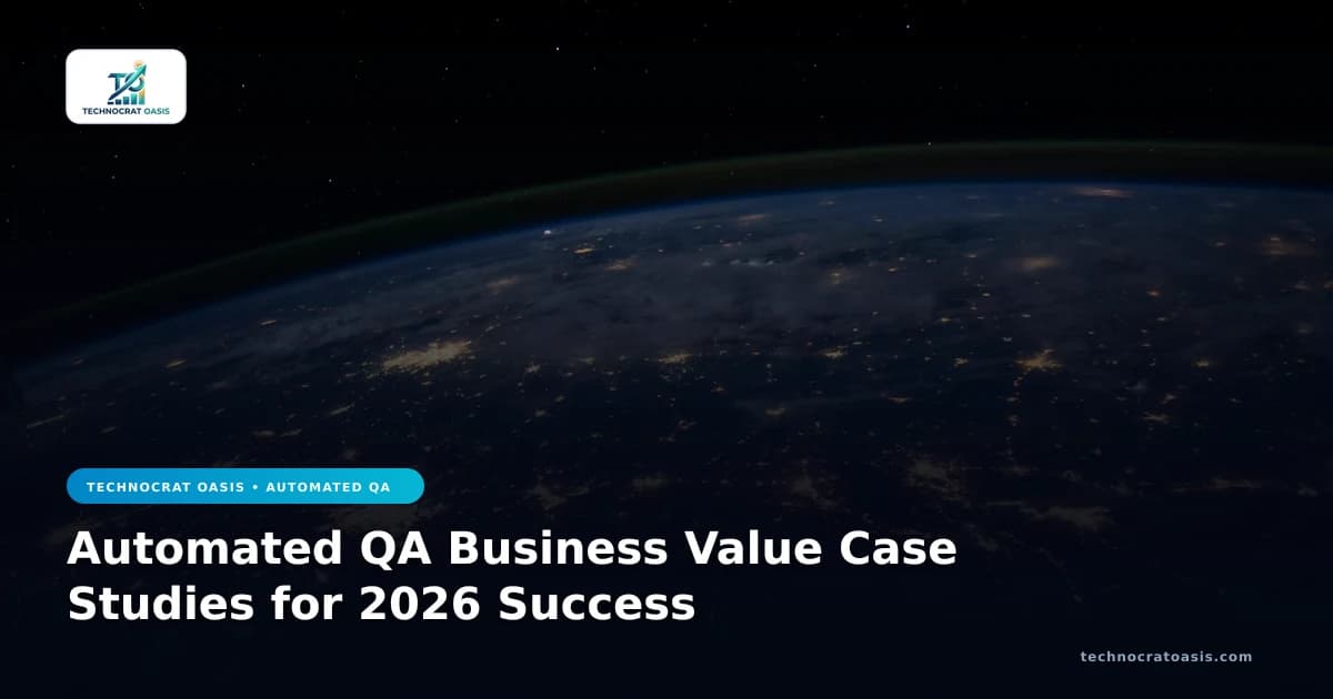 Automated QA Business Value Case Studies for 2026 Success