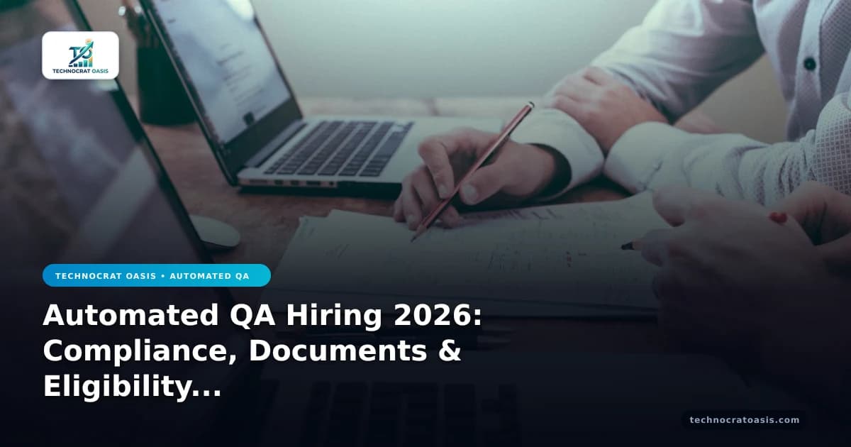 Automated QA Hiring 2026: Compliance, Documents & Eligibility Rules