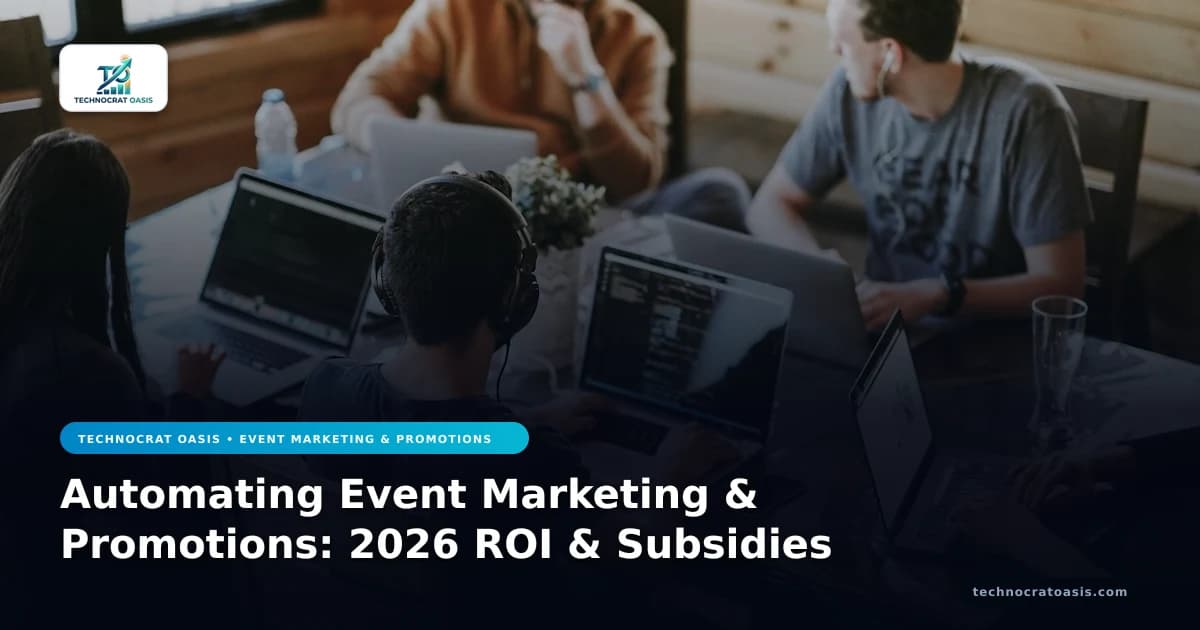 Automating Event Marketing & Promotions: 2026 ROI & Subsidies