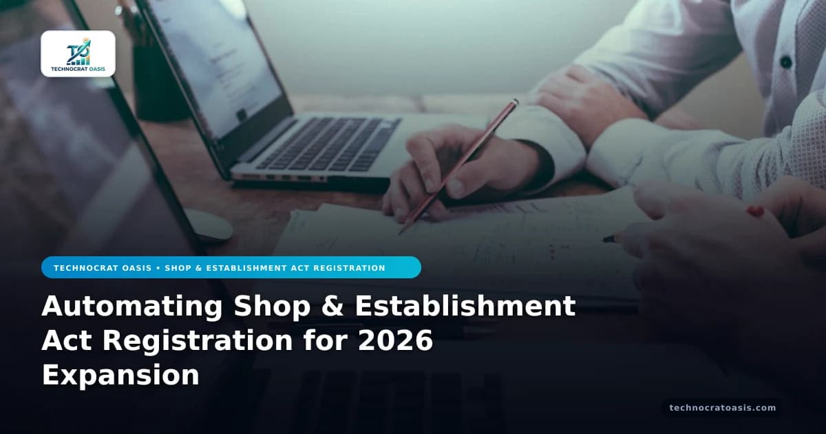 Automating Shop & Establishment Act Registration for 2026 Expansion