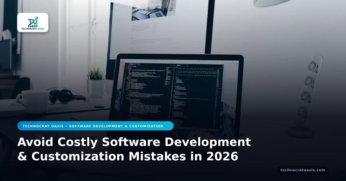 Avoid Costly Software Development & Customization Mistakes in 2026