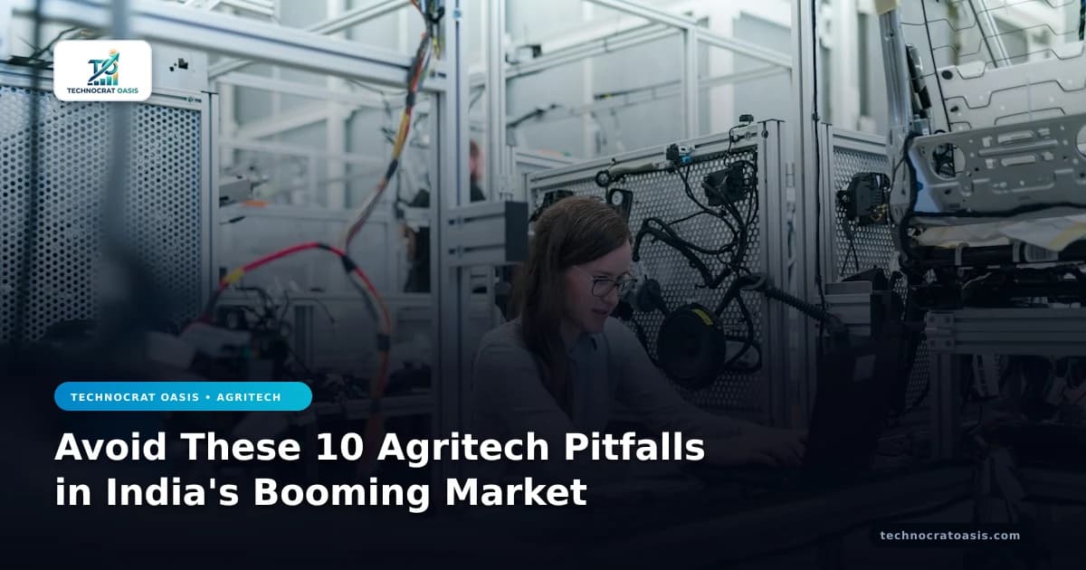 Avoid These 10 Agritech Pitfalls in India's Booming Market