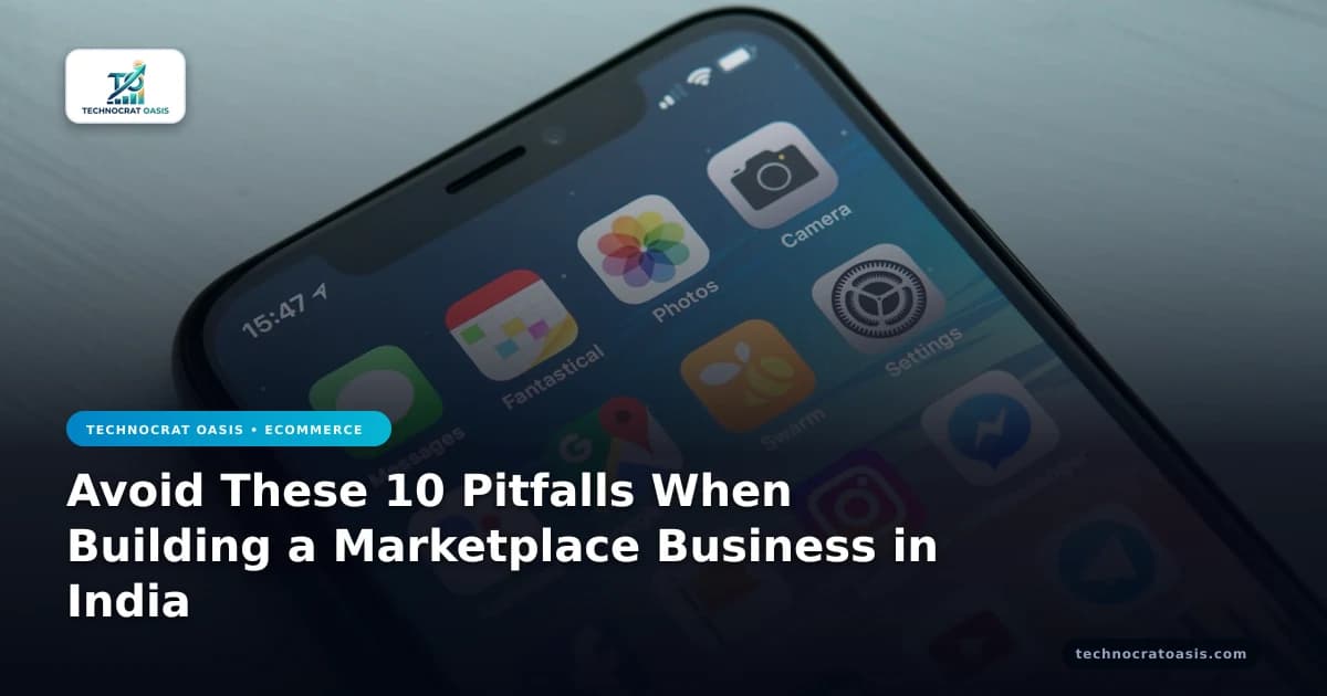 Avoid These 10 Pitfalls When Building a Marketplace Business in India