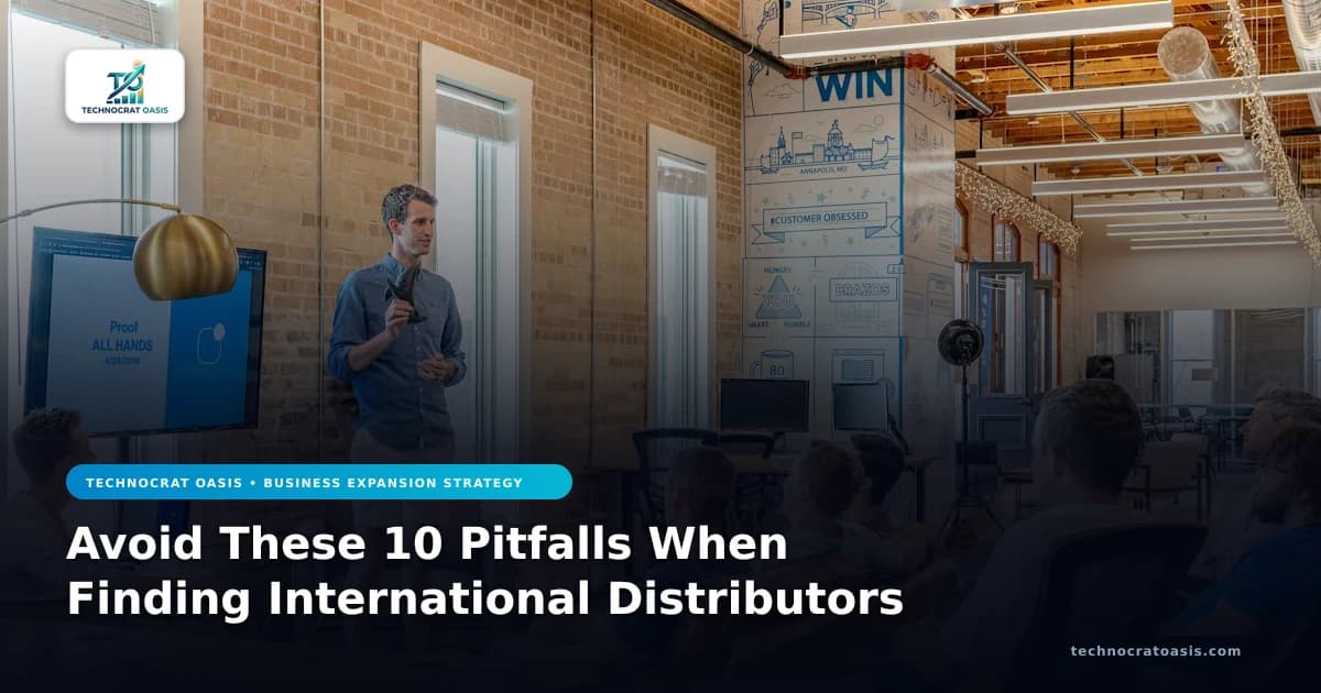 Avoid These 10 Pitfalls When Finding International Distributors