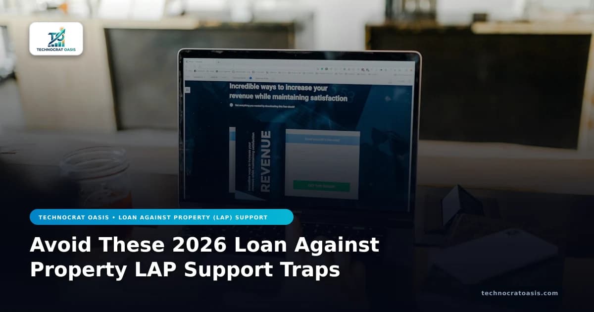Avoid These 2026 Loan Against Property LAP Support Traps
