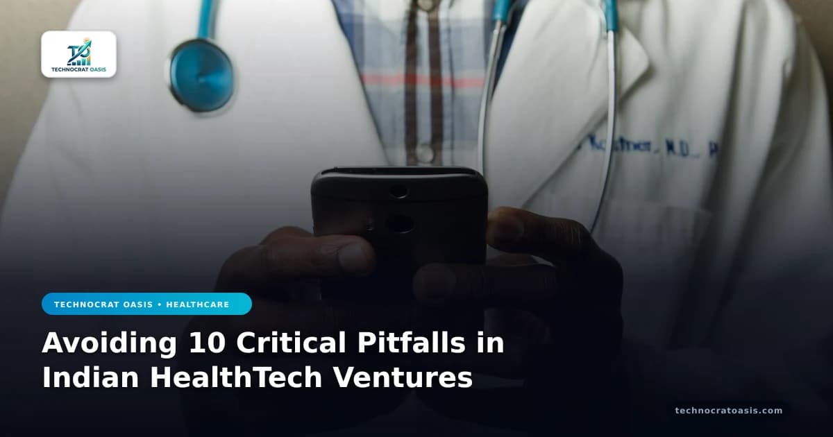 Avoiding 10 Critical Pitfalls in Indian HealthTech Ventures