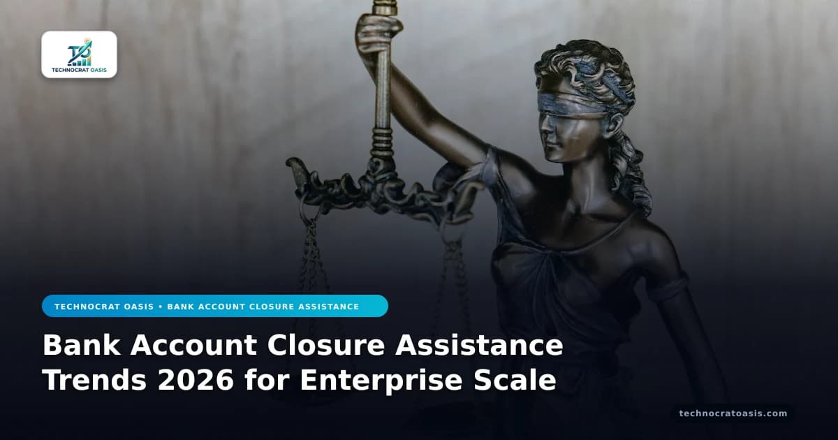 Bank Account Closure Assistance Trends 2026 for Enterprise Scale