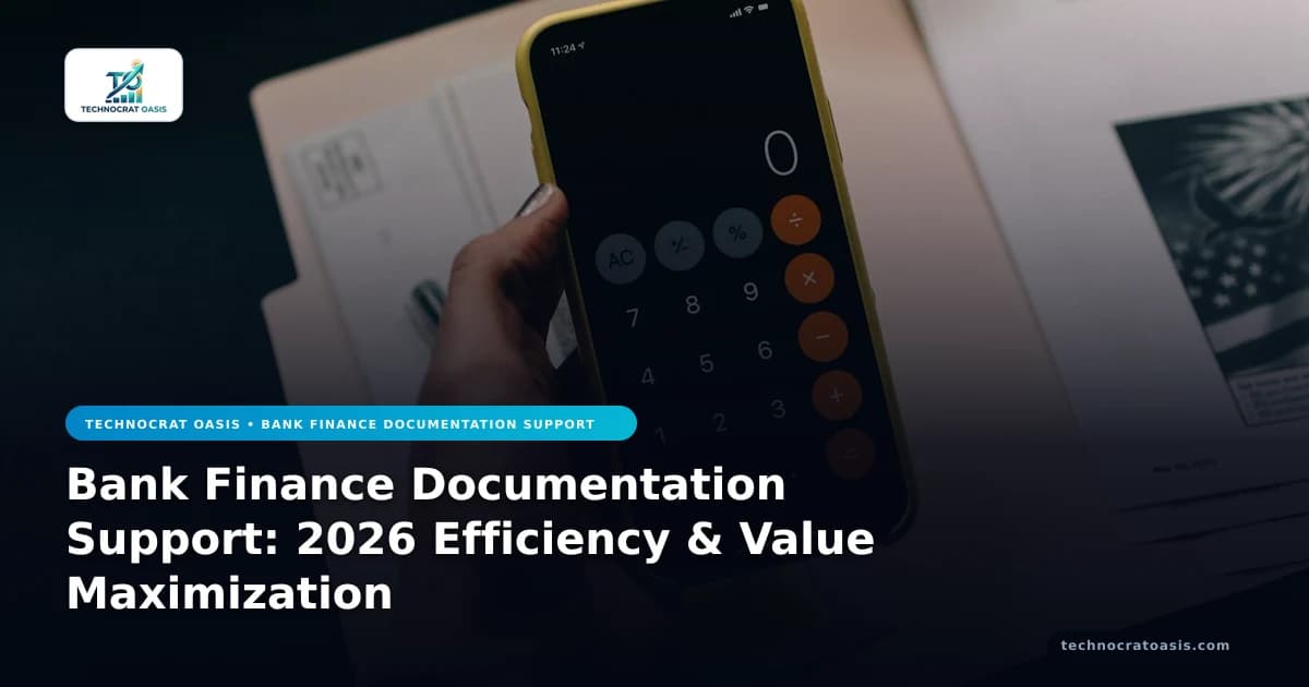 Bank Finance Documentation Support: 2026 Efficiency & Value Maximization