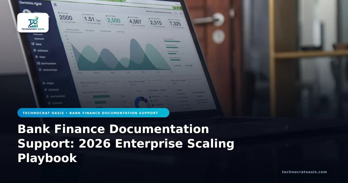 Bank Finance Documentation Support: 2026 Enterprise Scaling Playbook