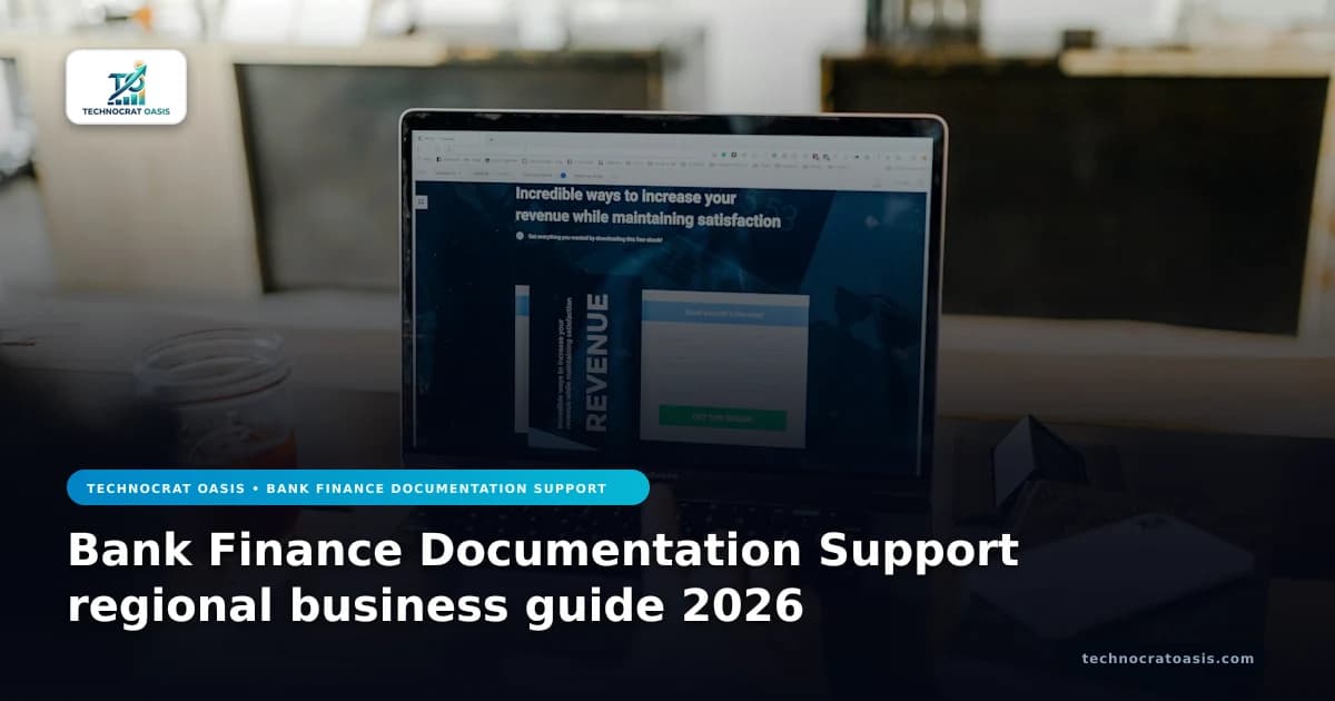 Bank Finance Documentation Support regional business guide 2026
