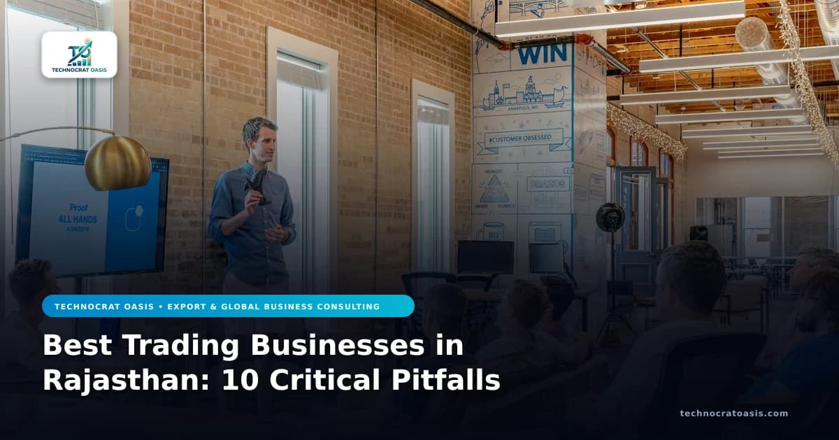 Best Trading Businesses in Rajasthan: 10 Critical Pitfalls