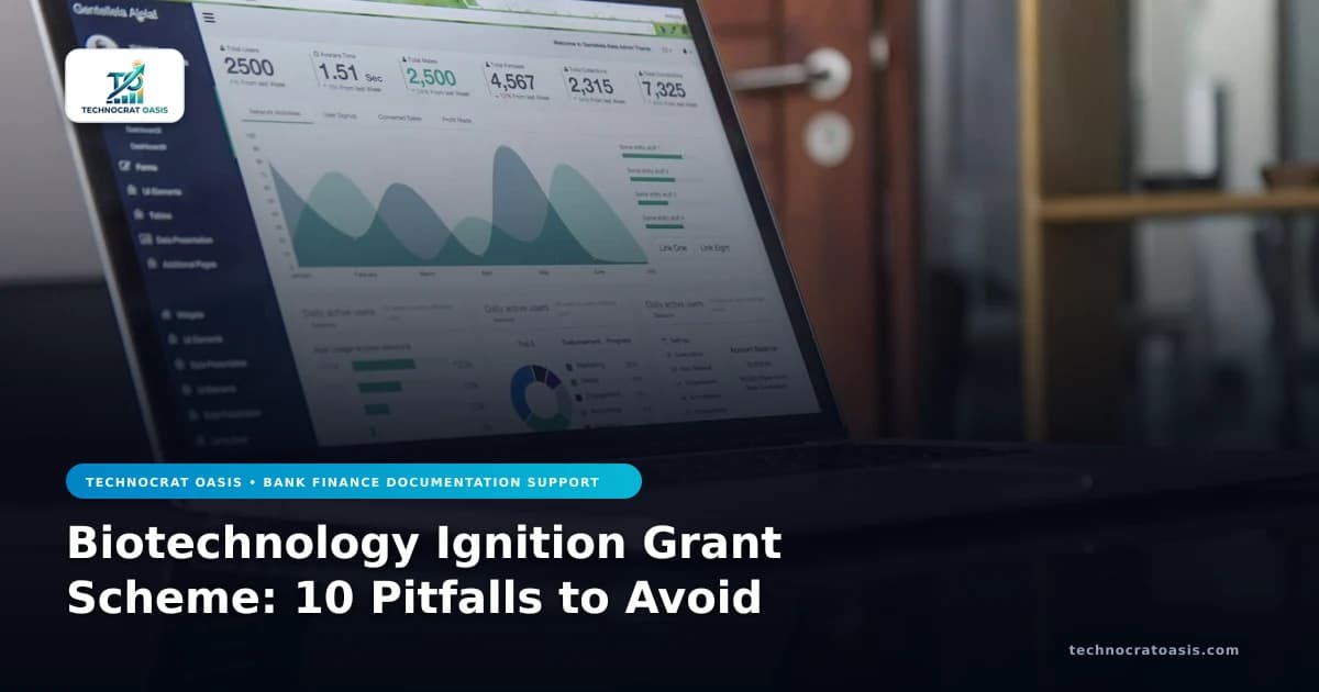 Biotechnology Ignition Grant Scheme: 10 Pitfalls to Avoid