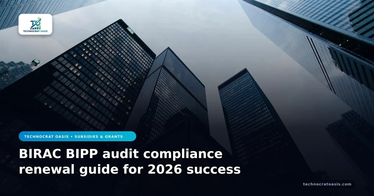 BIRAC BIPP audit compliance renewal guide for 2026 success