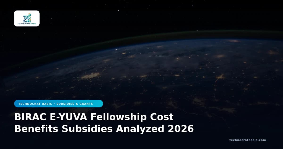 BIRAC E-YUVA Fellowship Cost Benefits Subsidies Analyzed 2026