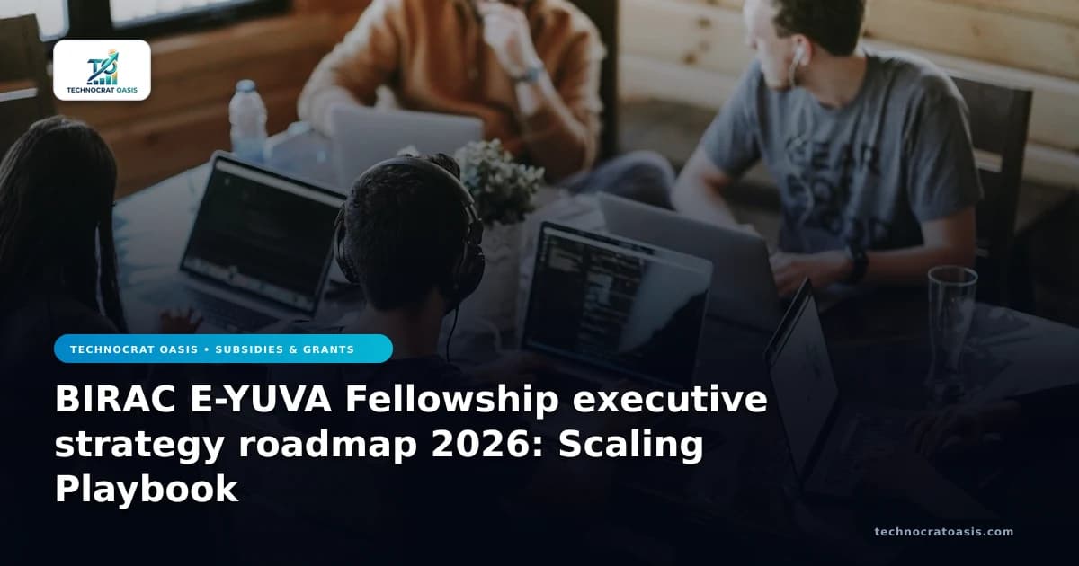 BIRAC E-YUVA Fellowship executive strategy roadmap 2026: Scaling Playbook