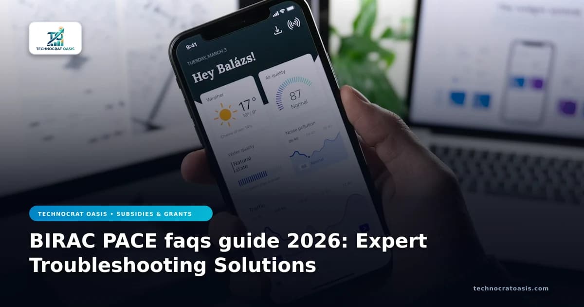 BIRAC PACE faqs guide 2026: Expert Troubleshooting Solutions