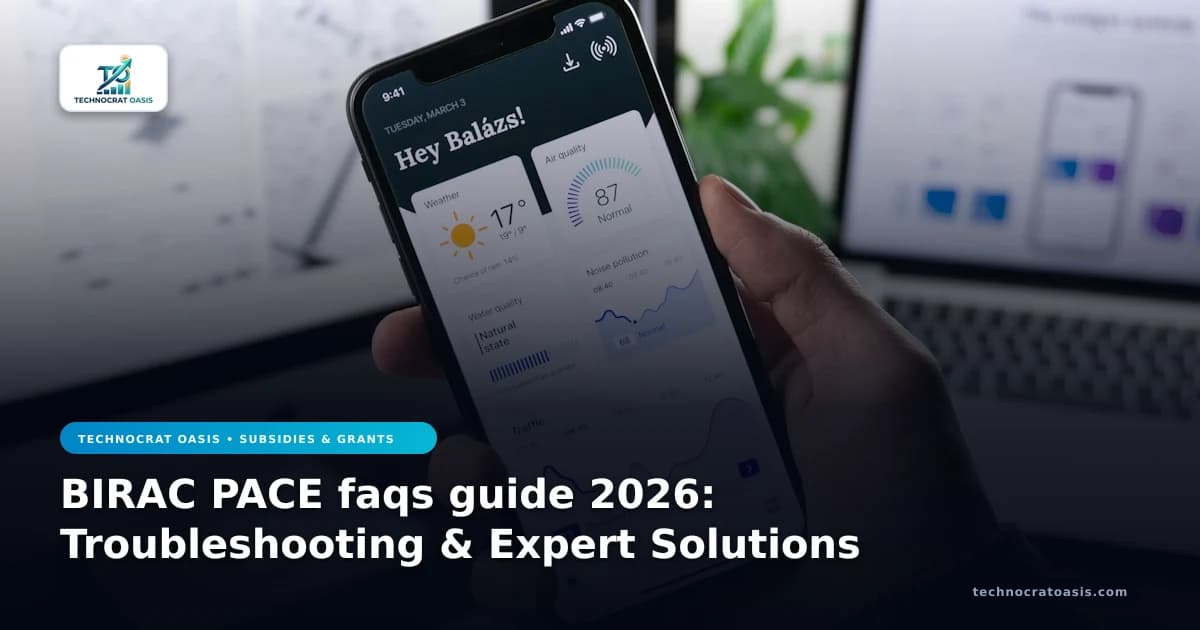 BIRAC PACE faqs guide 2026: Troubleshooting & Expert Solutions