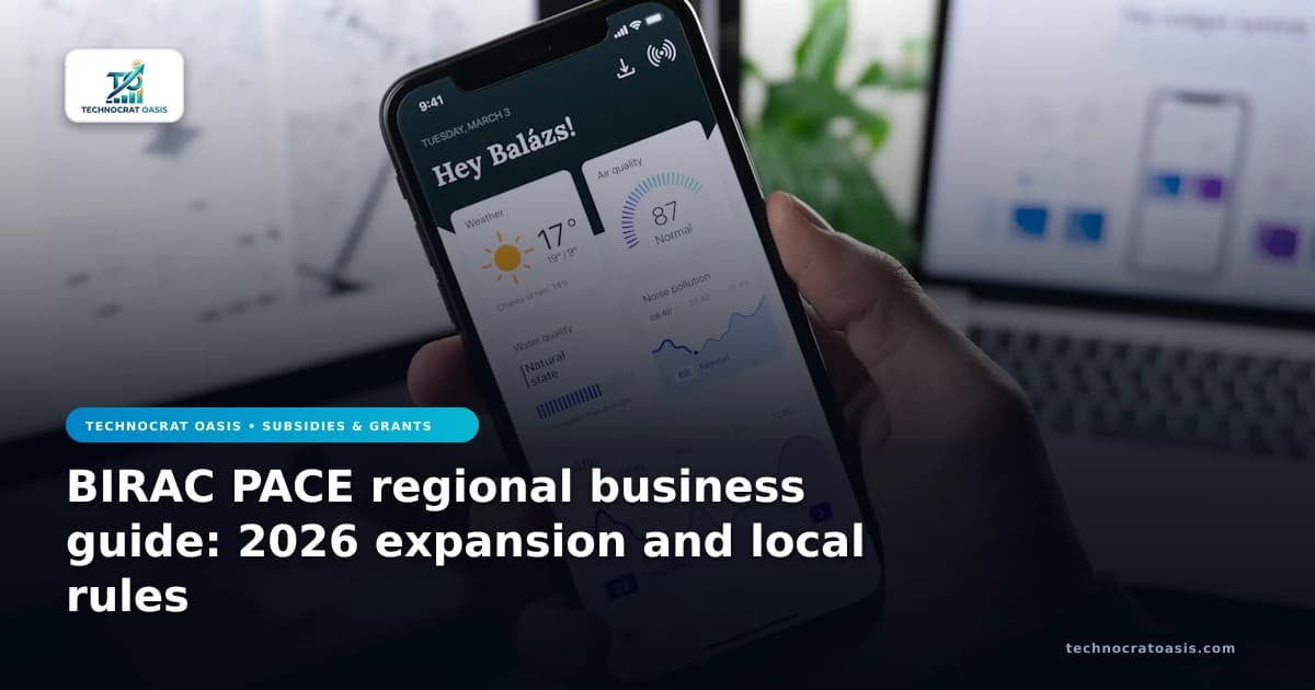 BIRAC PACE regional business guide: 2026 expansion and local rules