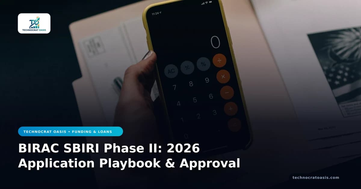 BIRAC SBIRI Phase II: 2026 Application Playbook & Approval