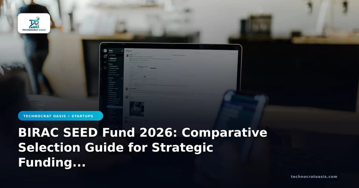 BIRAC SEED Fund 2026: Comparative Selection Guide for Strategic Funding Decisions